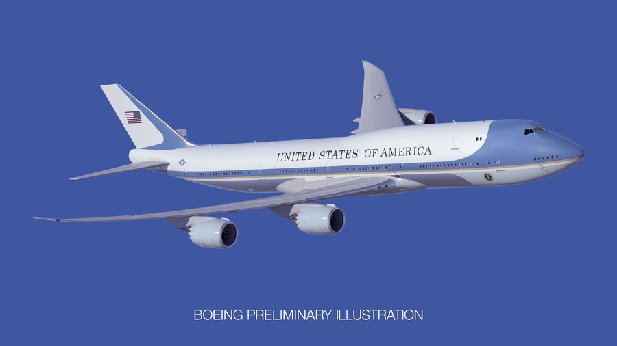 New air force one 747-8 hotsell