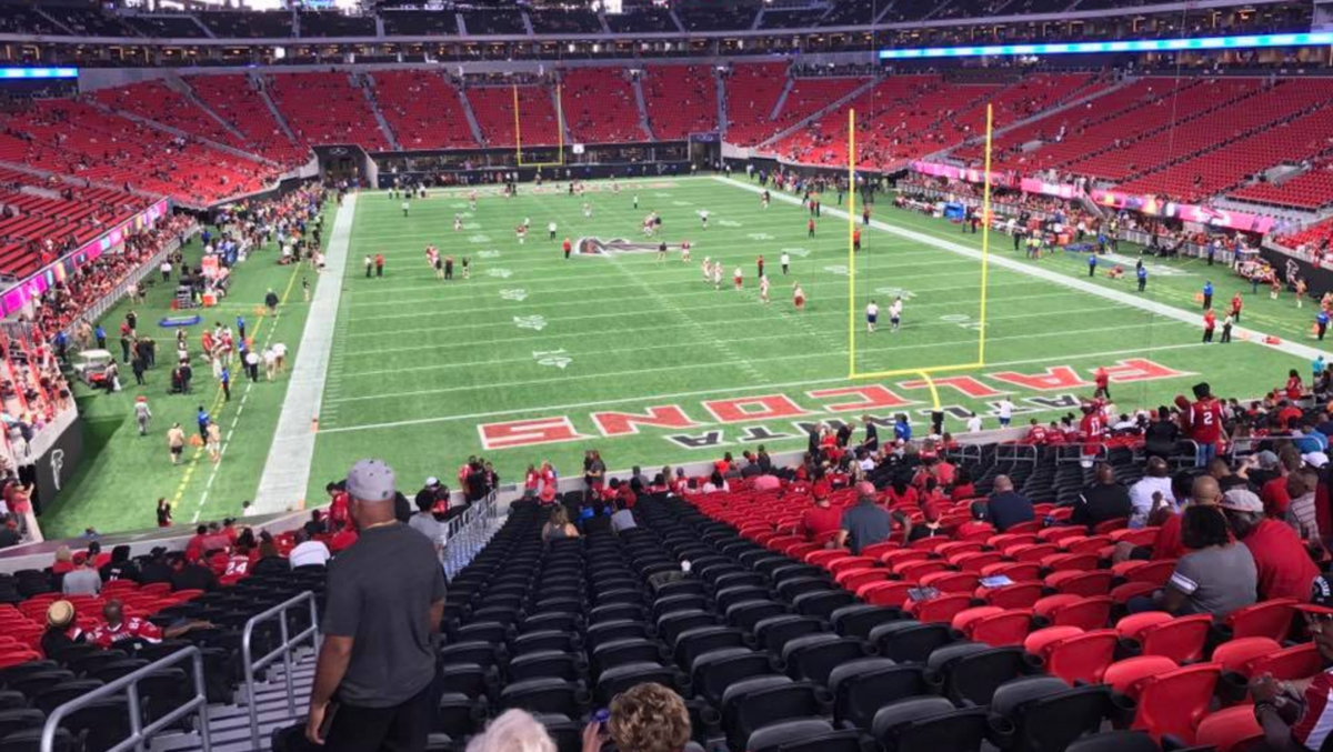 Atlanta Falcons Reduce Seating To Less Than 21k For Nfl Season Atlanta Business Chronicle