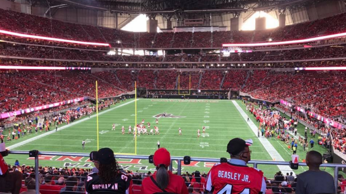 Mercedes-Benz Stadium announces free bike valet for Falcons, United games -  Curbed Atlanta