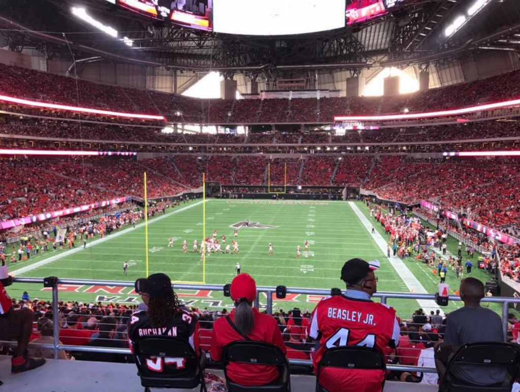 Does Charlotte need a new football stadium like Atlanta's Merdedes Benz  Stadium to be a winning city?