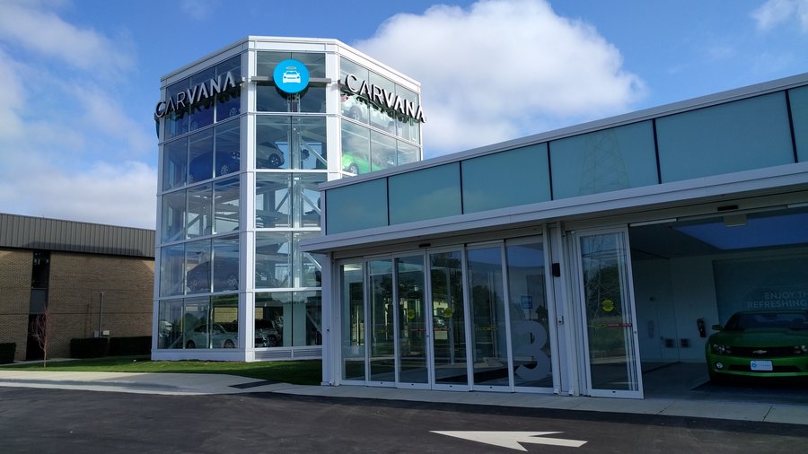 Carvana opens car vending machine beside Raleigh's I440 (Photos) Triangle Business Journal