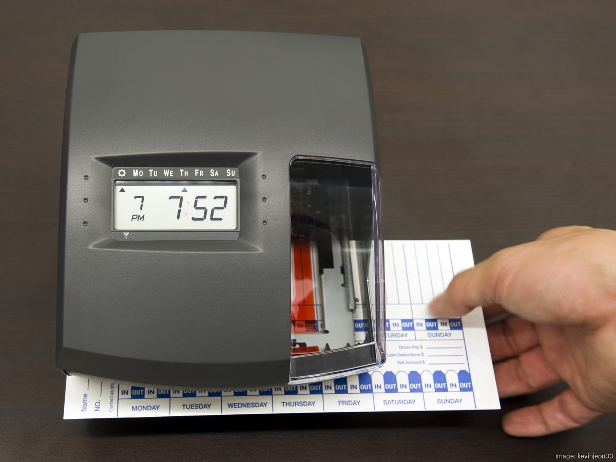 Just a minute: Do you understand DOL time-clock rules? - The Business  Journals, image size:1200x900