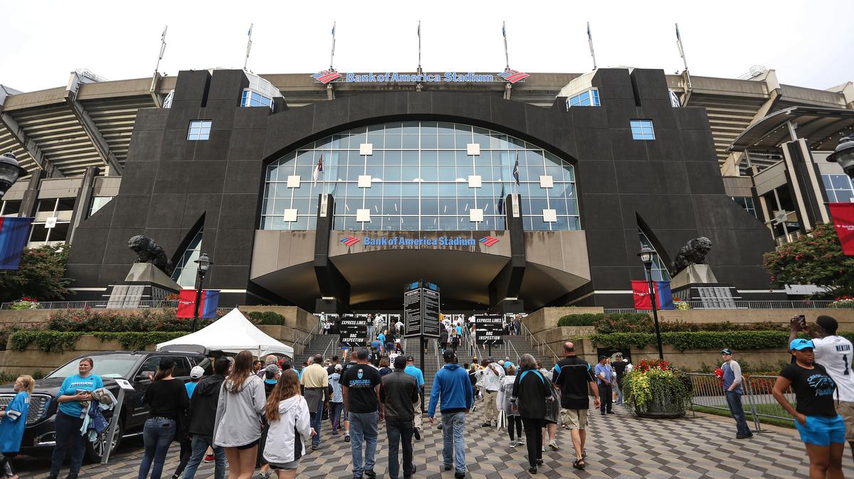 Carolina Panthers first NFL team to install lockers for merchandise