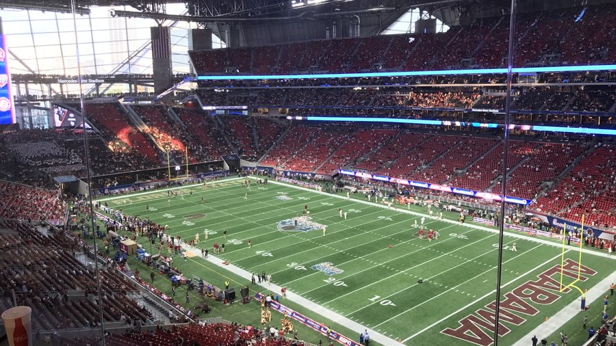 Mercedes-Benz Stadium unveiled as Atlanta Falcons' Next Home