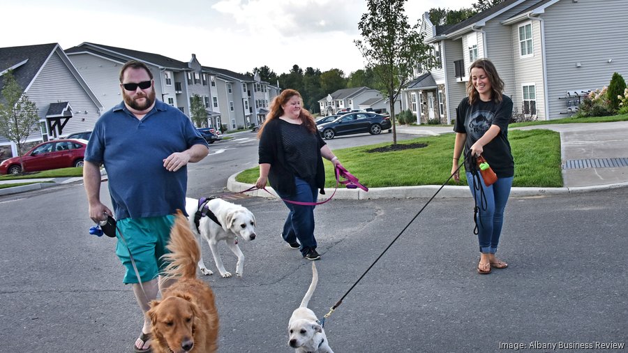 North Greenbush, NY, apartment complex Van Allen Apartments every dog breed Albany