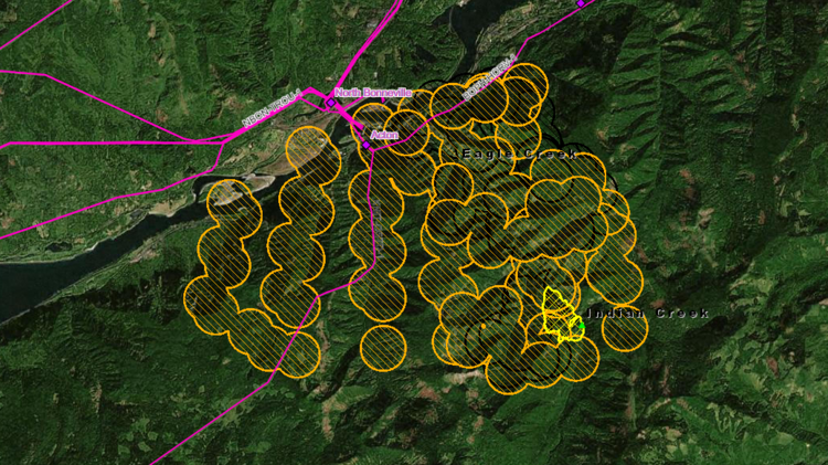 BPA: No customer power outages from Gorge fire, but substations, lines ...