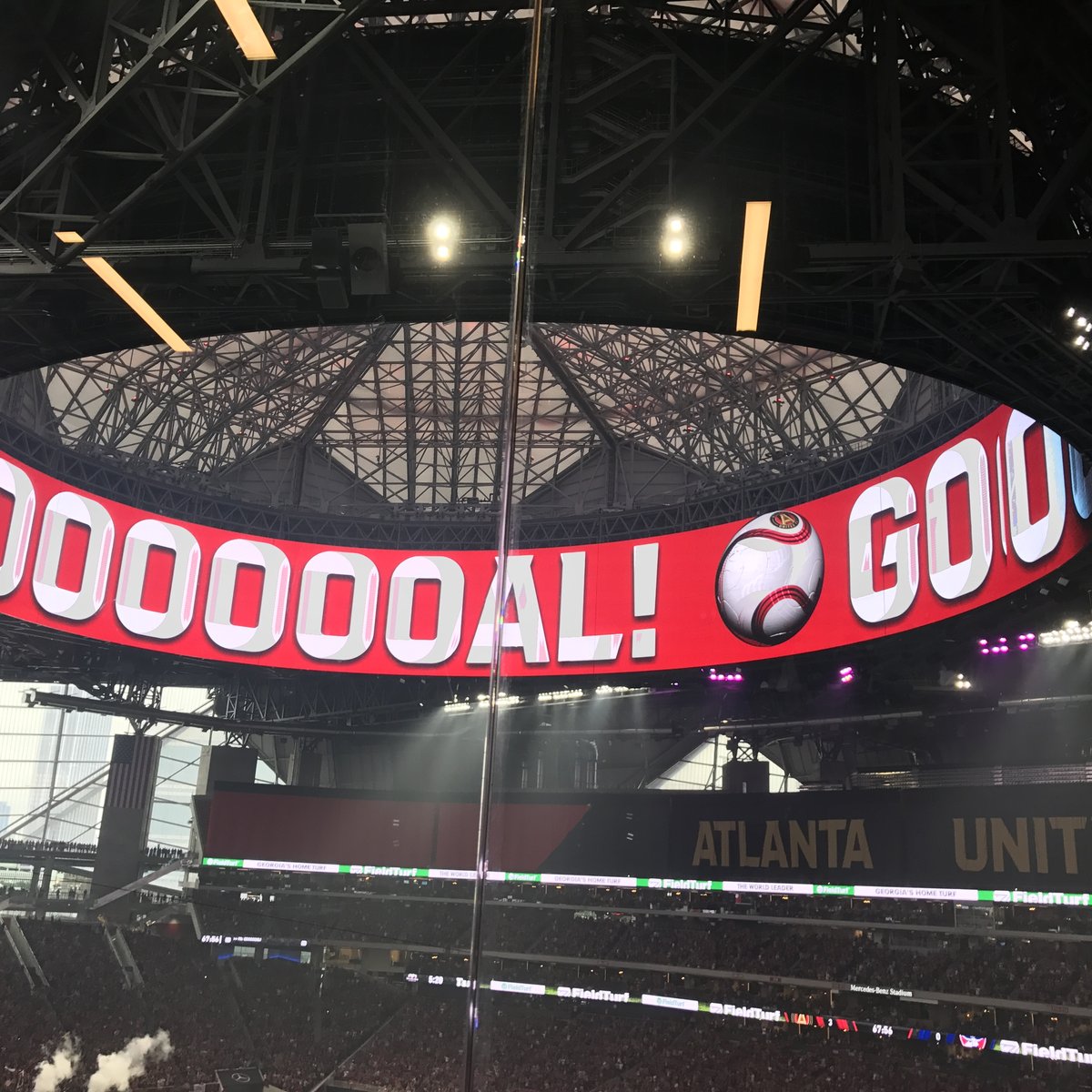 Mercedes-Benz Stadium, section 313, home of Atlanta Falcons, Atlanta  United, page 1