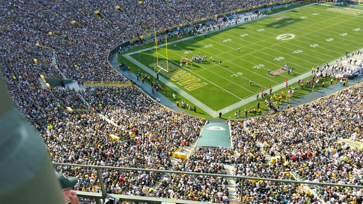 lambeau field capacity 2021