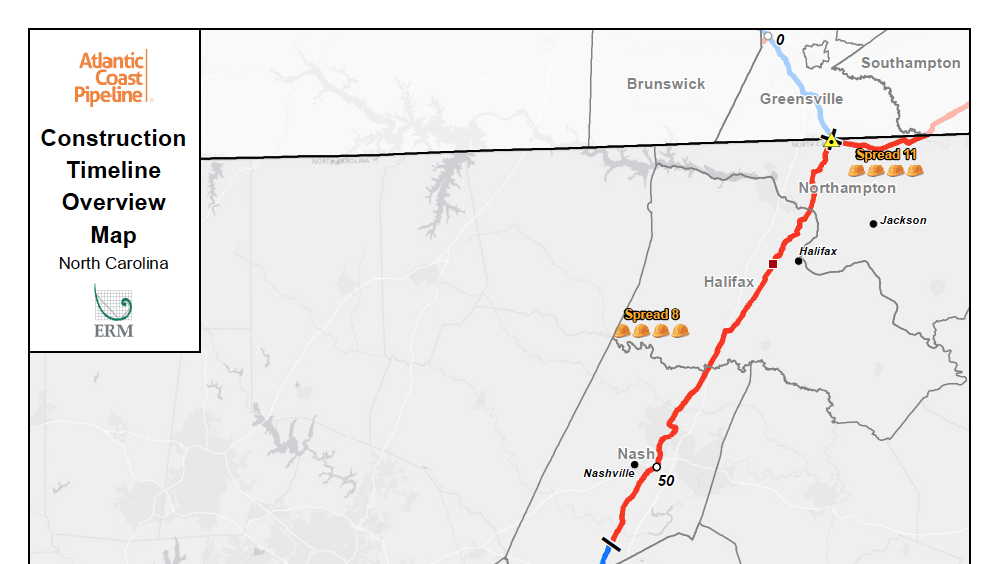 North Carolina regulators approve Atlantic Coast Pipeline Triangle