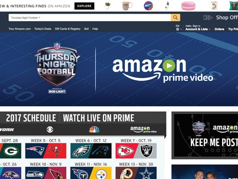 Amazon nfl live discount stream