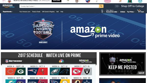 How to Stream the NFL on  Prime Video