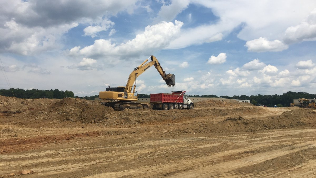 Construction underway on CocaCola's 9M facility in Greensboro Triad