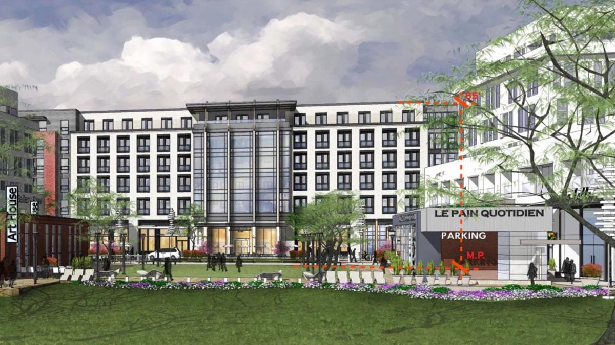 Walter Reed's mixeduse centerpiece will rise after twoyear teardown