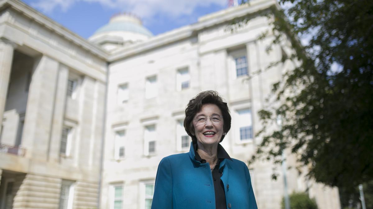 How elaine marshall keeps n c connected to the world charlotte