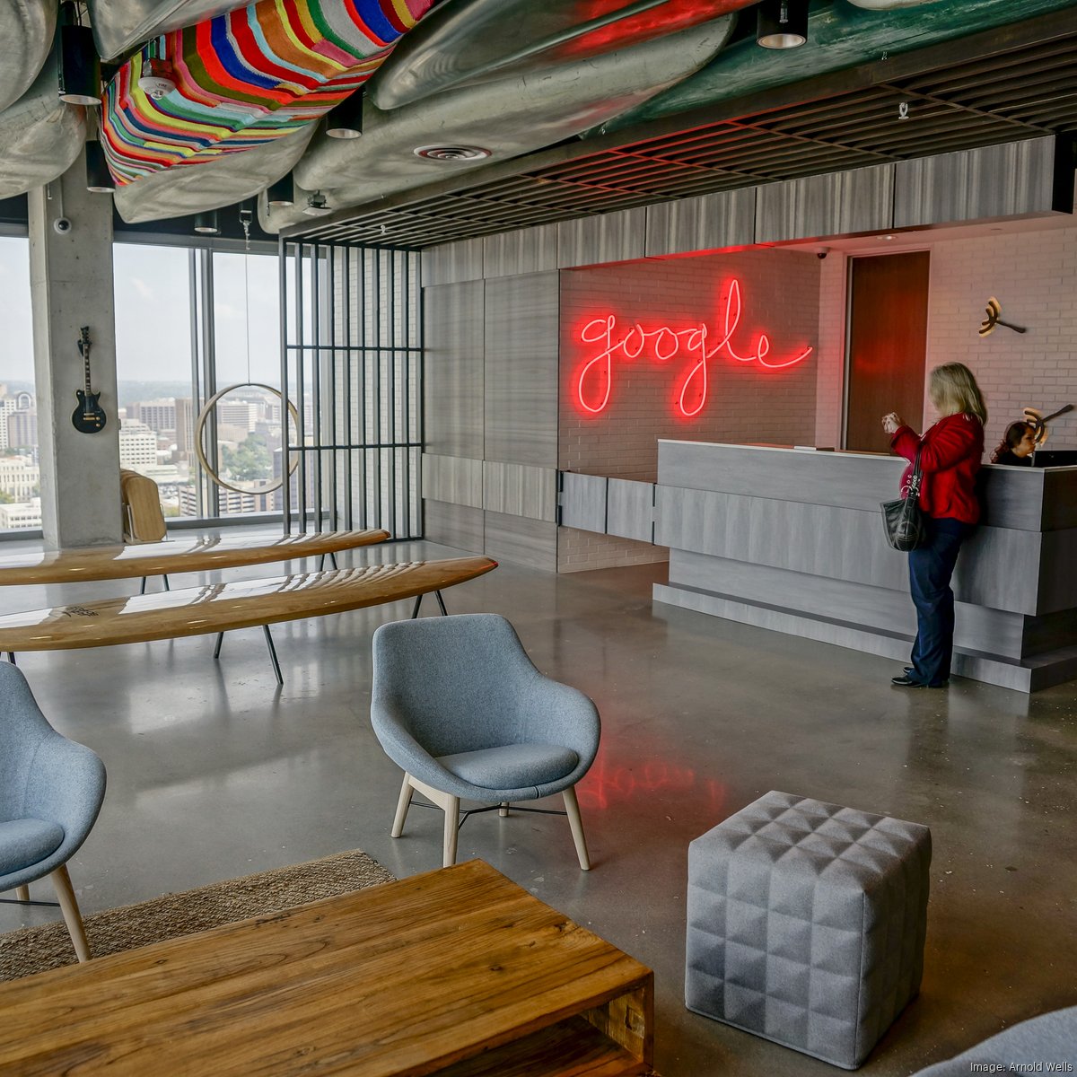 Inside Google s cool new Austin office Dog park in the sky daily