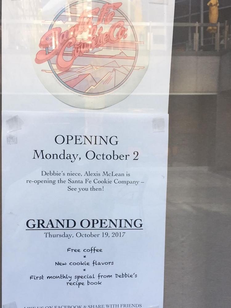 Downtown 'Cookie Lady' legacy will continue, Santa Fe Cookie Co. to re