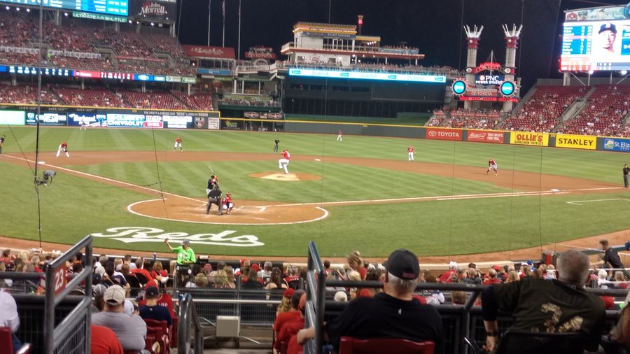 Section 125 at Great American Ball Park 