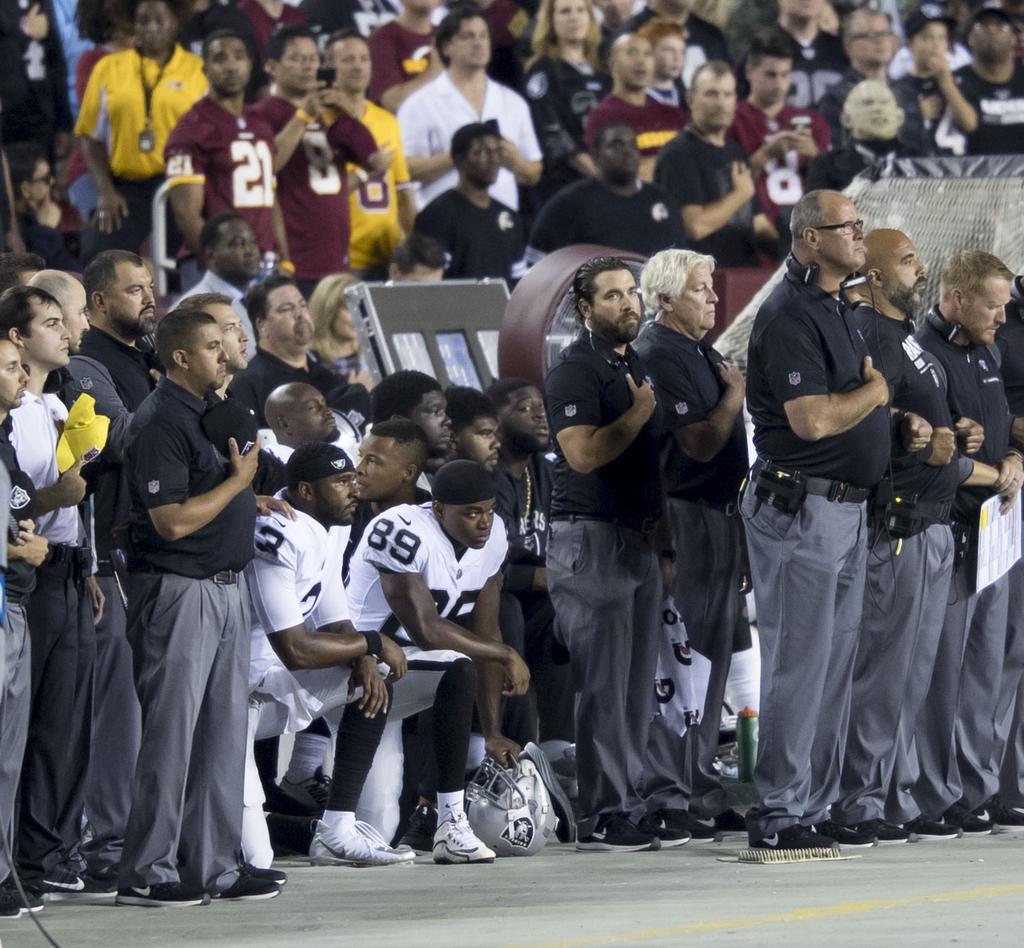 Fans watching fewer NFL games cite protests as primary reason