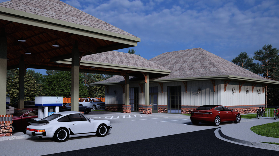 A Chevron, Piggly Wiggly and a retail strip are being built in