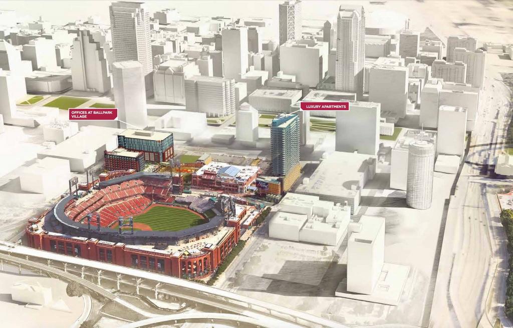 St Louis Luxury Apartments at Busch Stadium