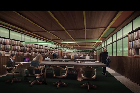 Gensler Rendering - The Library