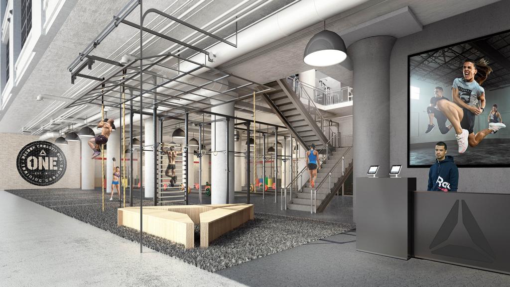 square-foot gym at future Boston HQ 
