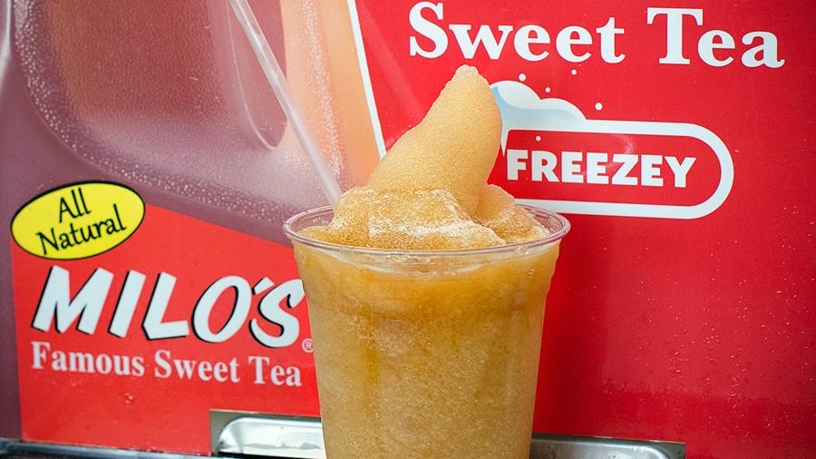 Taylor Sales and Service Inc. have installed a Milo's Sweet Tea Freezey