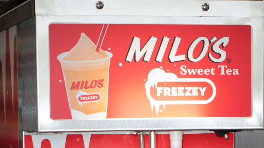Taylor Sales and Service Inc. have installed a Milo's Sweet Tea Freezey