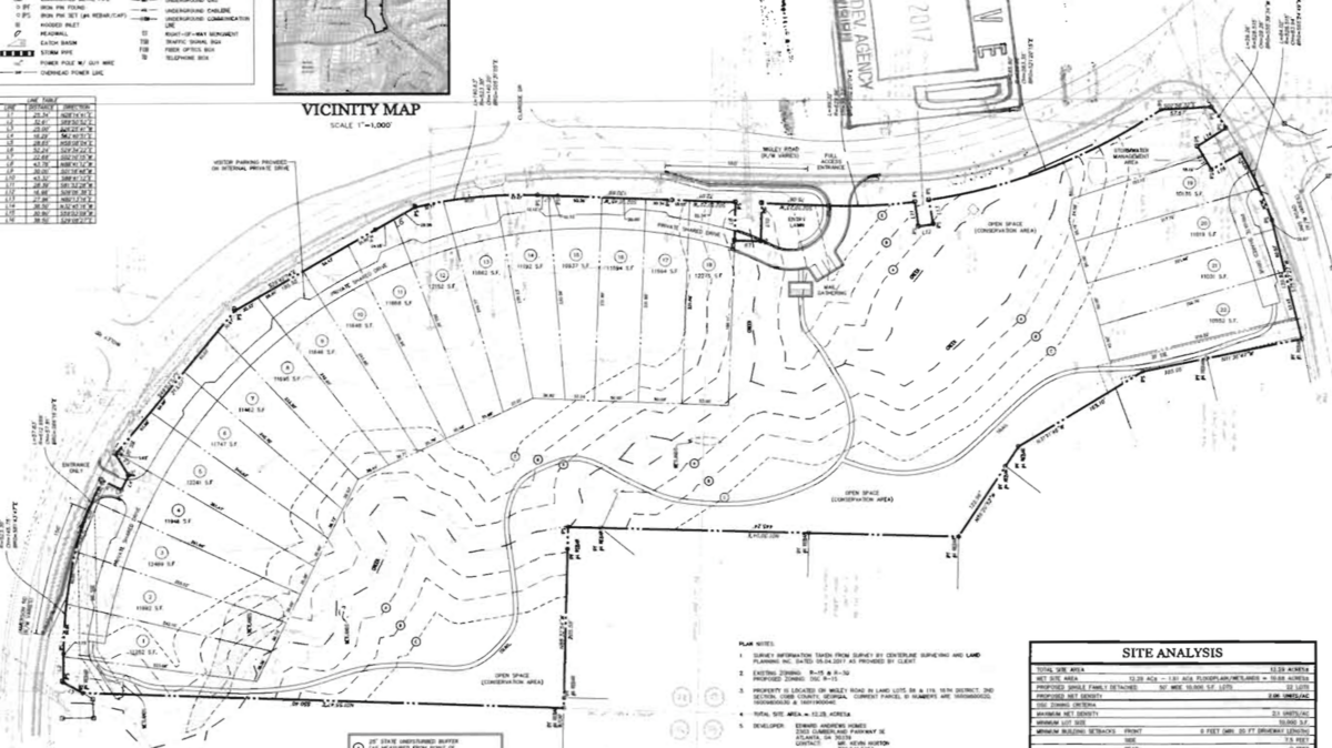 250 new homes proposed in Cobb County Atlanta Business Chronicle