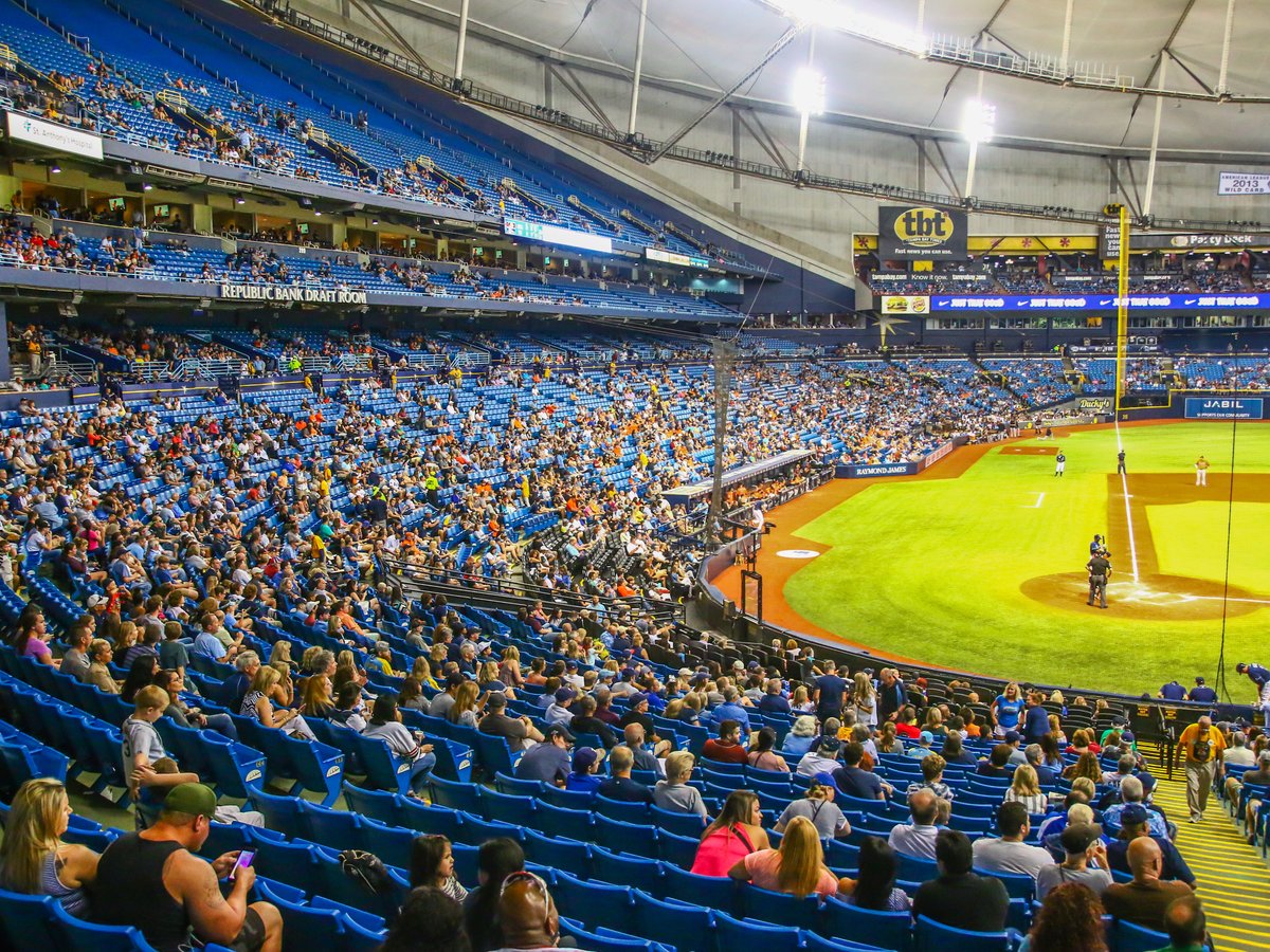 Commissioner Bud's aware of Tropicana Field 