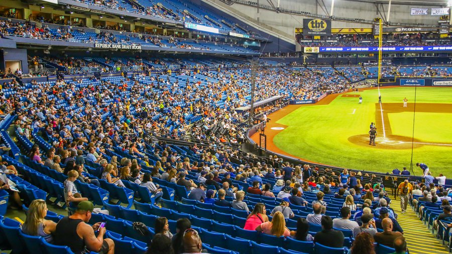 These rays will be missing from Tropicana Field