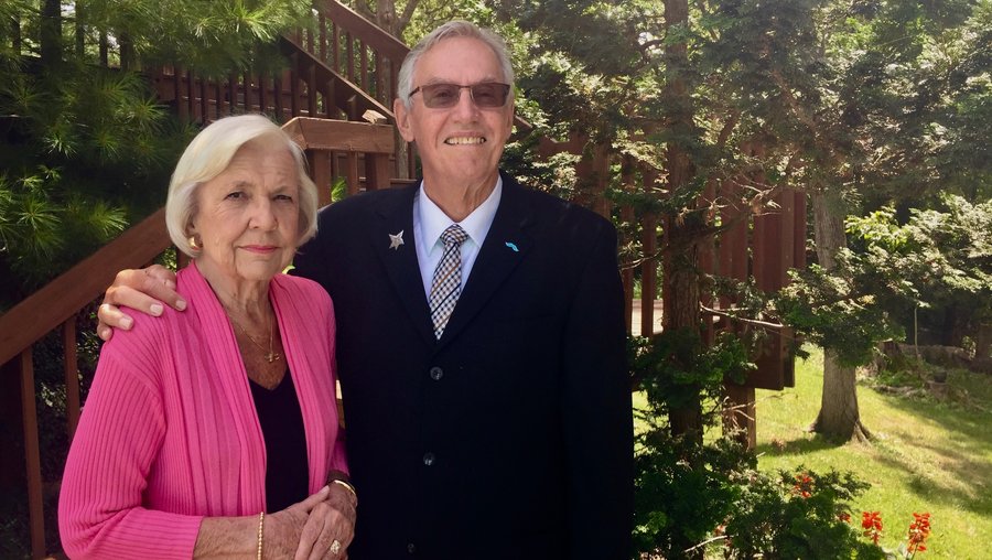 University of Cincinnati doctor, Bruce Bracken, and wife, Barbara, lead