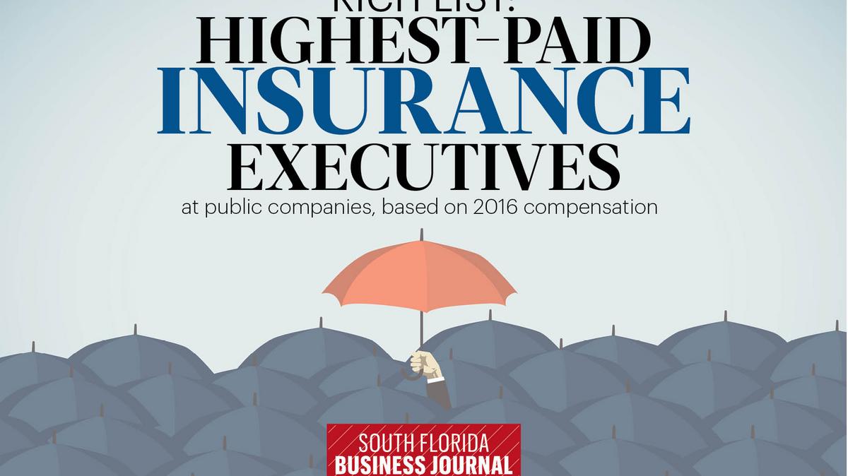 Highestpaid insurance executives at Universal Insurance Holdings, Federated National Holding Co