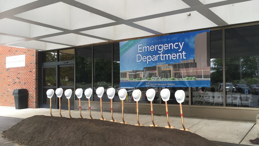 Kaleida Health breaks ground on DeGraff Memorial Hospital ED renovation