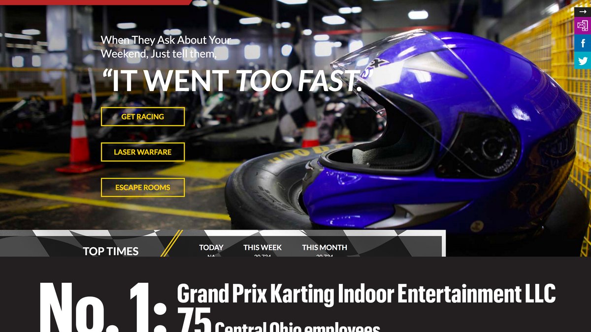 Grand Prix Karting Indoor Entertainment
