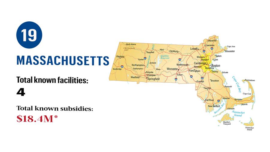 The Amazon Effect The states that have pledged the most taxpayer