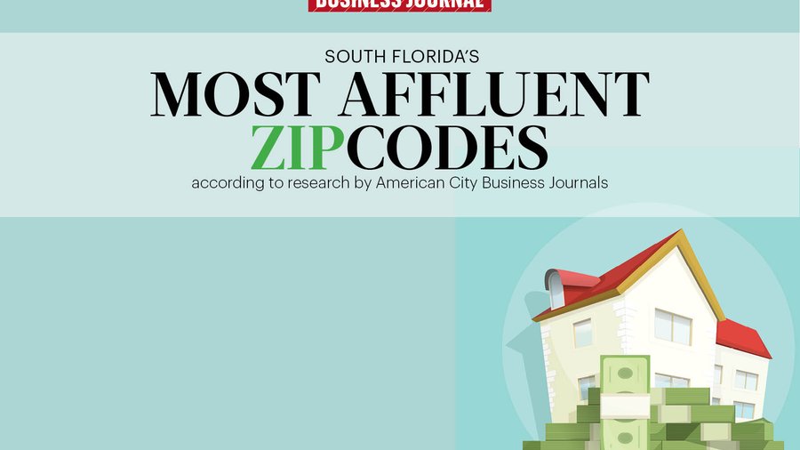South Floridas Most Affluent Zip Codes South Florida Business Journal 3821
