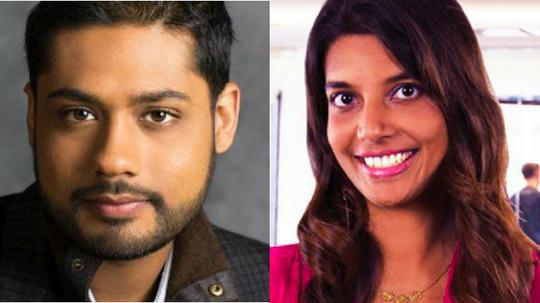 Rishi Shah and Shradha Agarwal, co-founders of Outcome Health