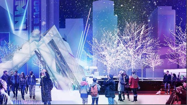 Renderings released of Nicollet Mall's Super Bowl Live 