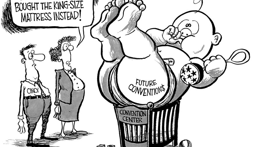 Hoffecker looks back on 30 years of Reds cartoons: SLIDESHOW - Cincinnati  Business Courier