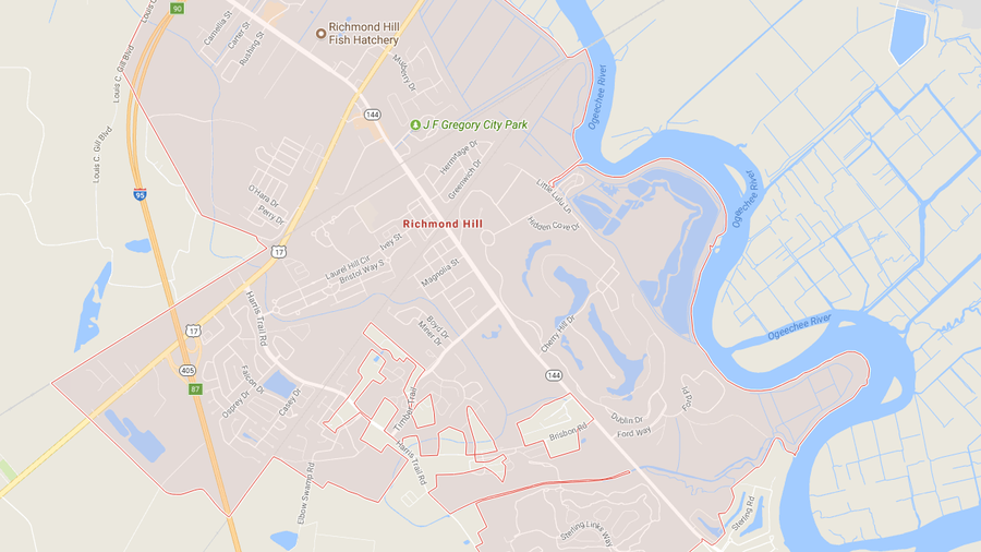 Richmond Hill GA Map