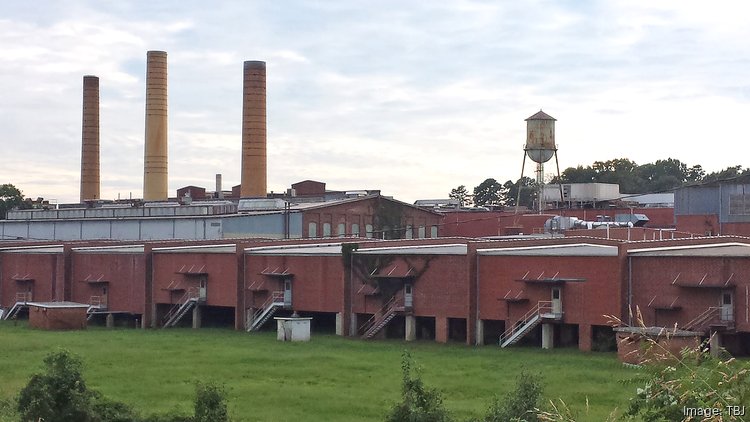 historic Cone Denim plant in Greensboro 
