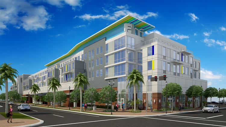 Aloft Hotel In Downtown Delray Beach Breaks Ground South Florida Samar 202 Florida Is Building 35 Condos And A 122 Room Aloft Hotel At 236