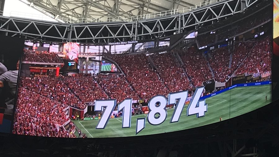 A Historic Weekend at Mercedes-Benz Stadium as Falcons Debut, United Break  Attendance Record