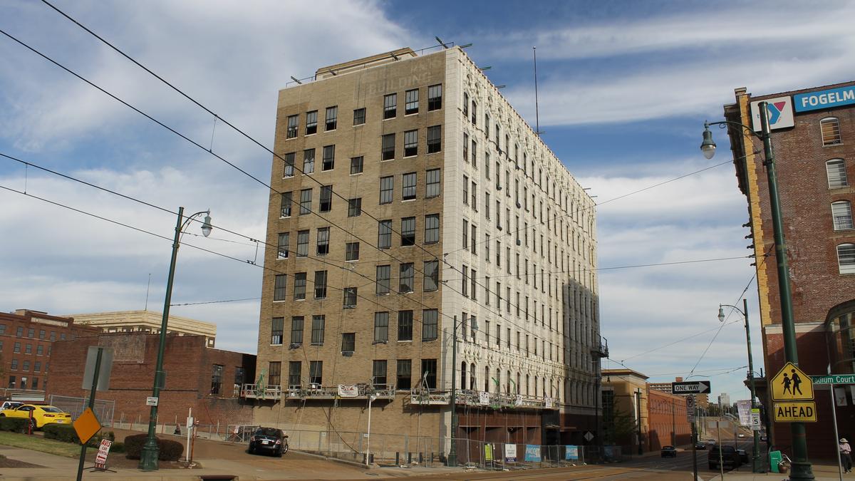 See the historic Hickman building Downtown before and after its major