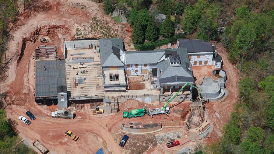 Atlanta Mega Mansions Redefining 2026 Luxury johns creek fortified stone fortress mansion