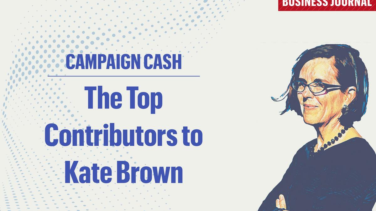 Top donors: Here's who's fueling Kate Brown's 2018 campaign - Portland