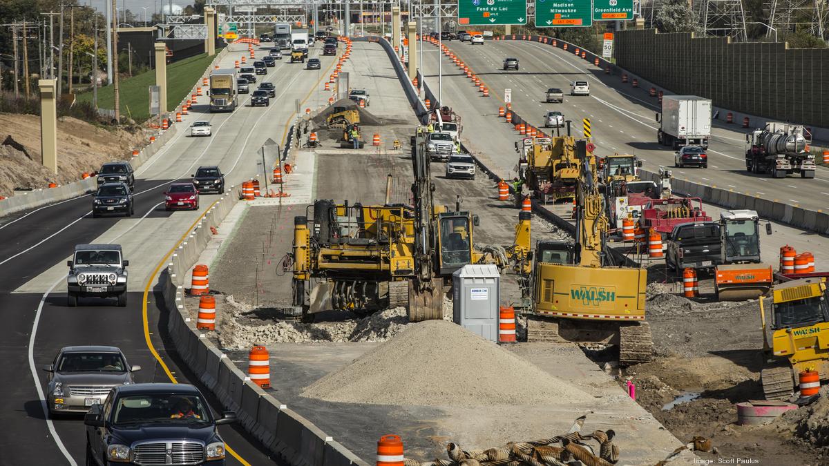 Zoo Interchange S New West Bound Lanes Set To Open Slideshow Milwaukee Business Journal