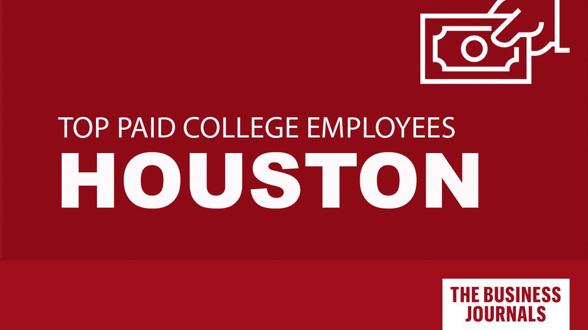 See which Houston universities' employees have the highest salaries