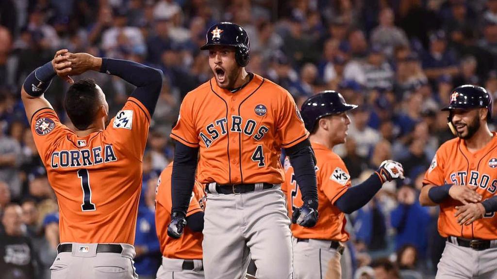 MLB on X: #CHAMPS The @Astros win their first #WorldSeries in franchise  history!  / X